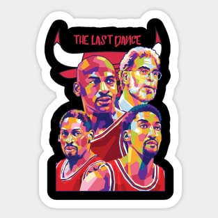 C Bulls The Last Dance Sticker